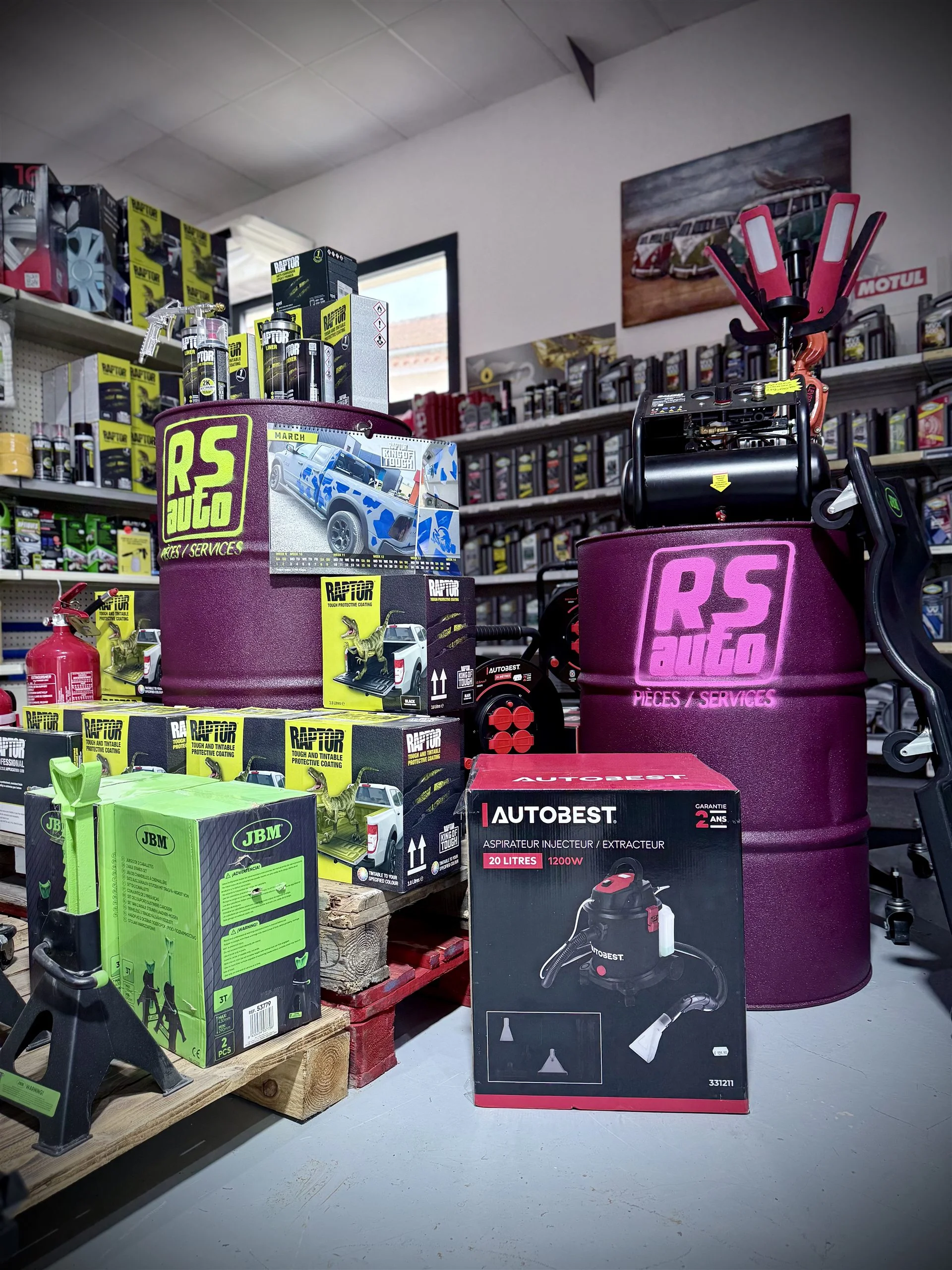 Le magasin RS Pièces Auto à Quissac